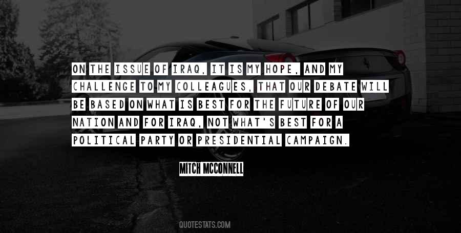 Political Issues Quotes #815355