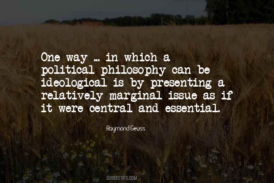 Political Issues Quotes #878383