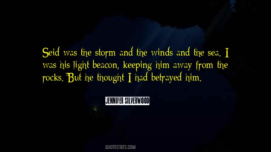 Sea Storm Quotes #1602132