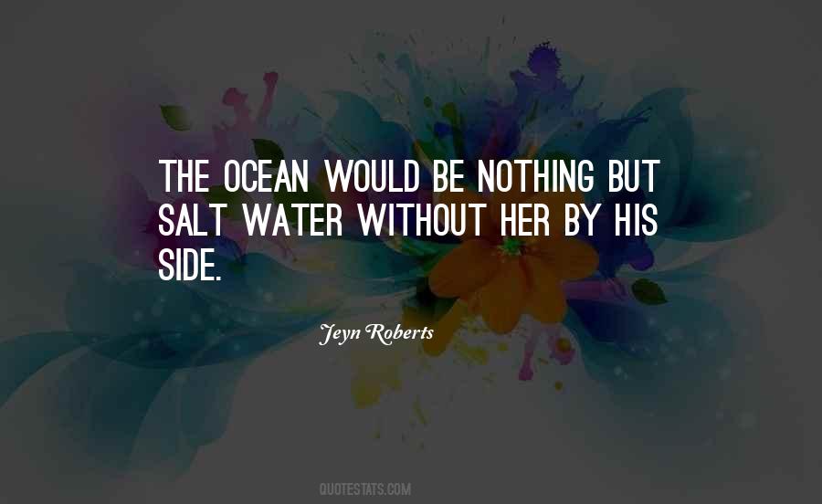 Quotes About Salt Water #634121