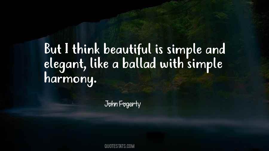 Quotes About Simple Beautiful Things #138709