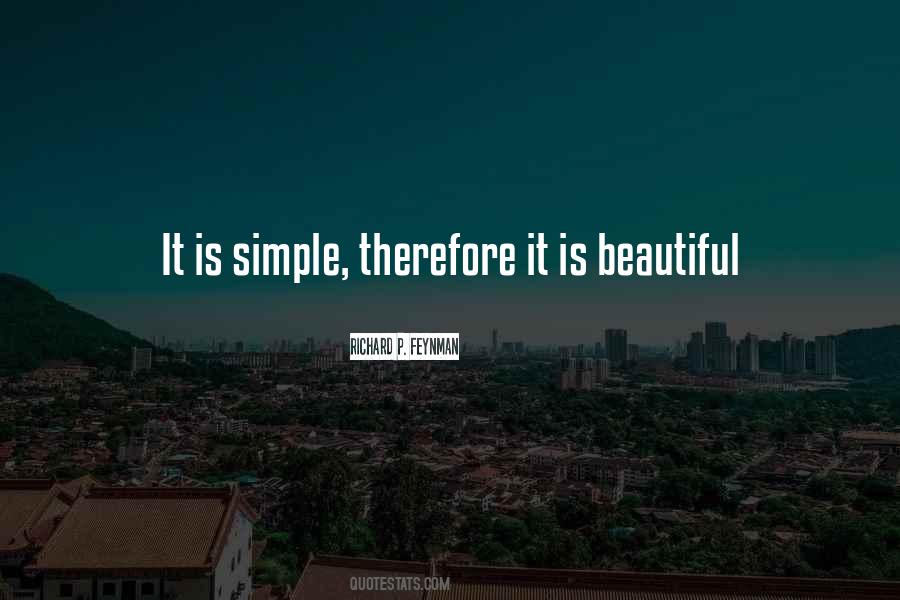 Quotes About Simple Beautiful Things #321385