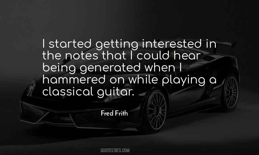 Quotes About Classical Guitar #699910