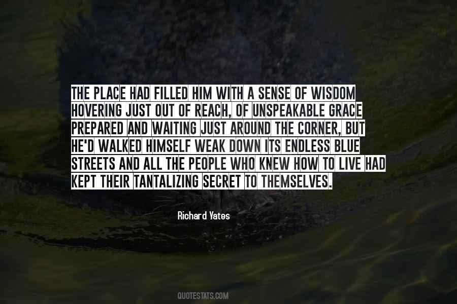Quotes About The Secret Place #1112953