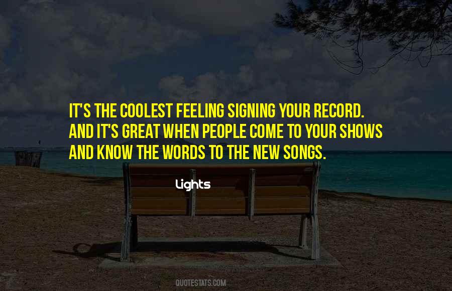 Quotes About Signing Off #64581