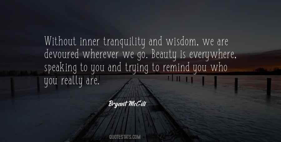 Inner Tranquility Quotes #1412146