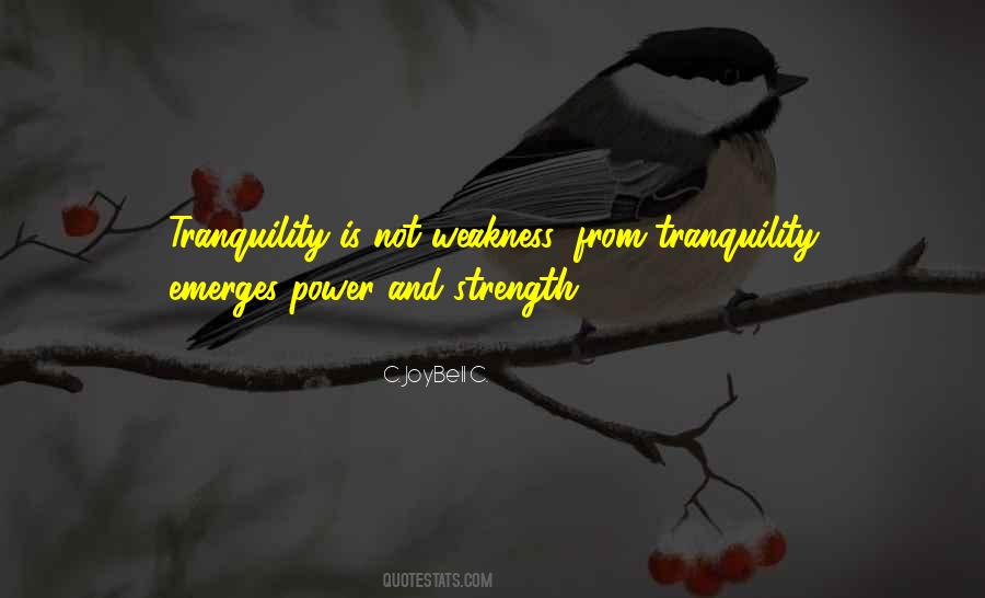 Inner Tranquility Quotes #1481263