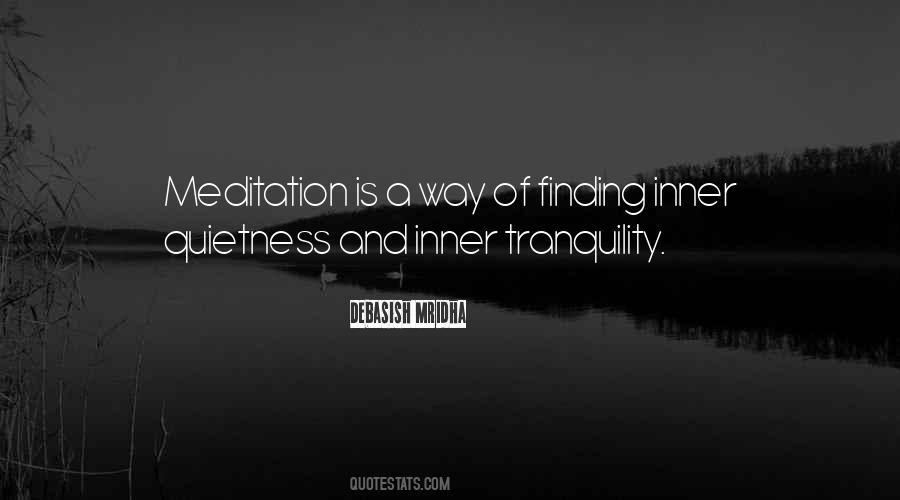 Inner Tranquility Quotes #1593178