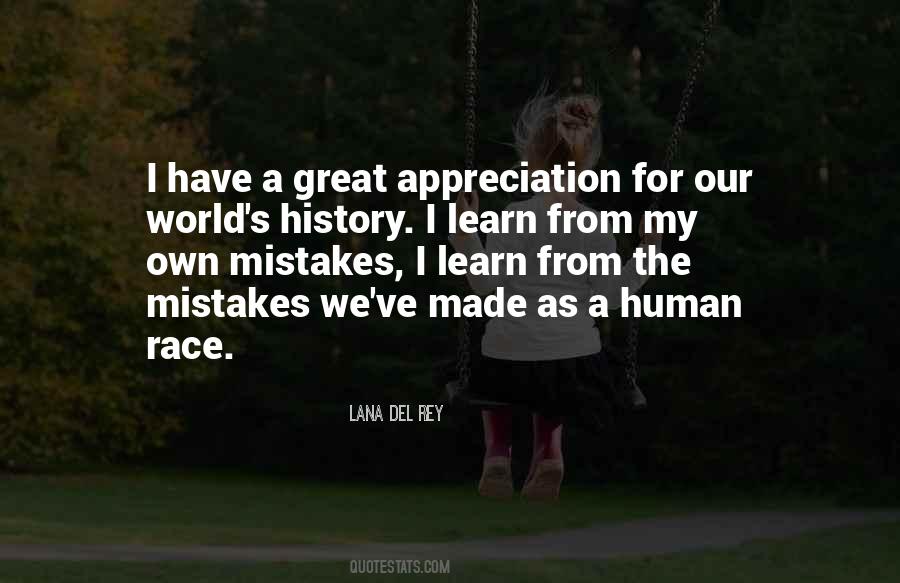 Learn From Our Mistakes Quotes #1110367