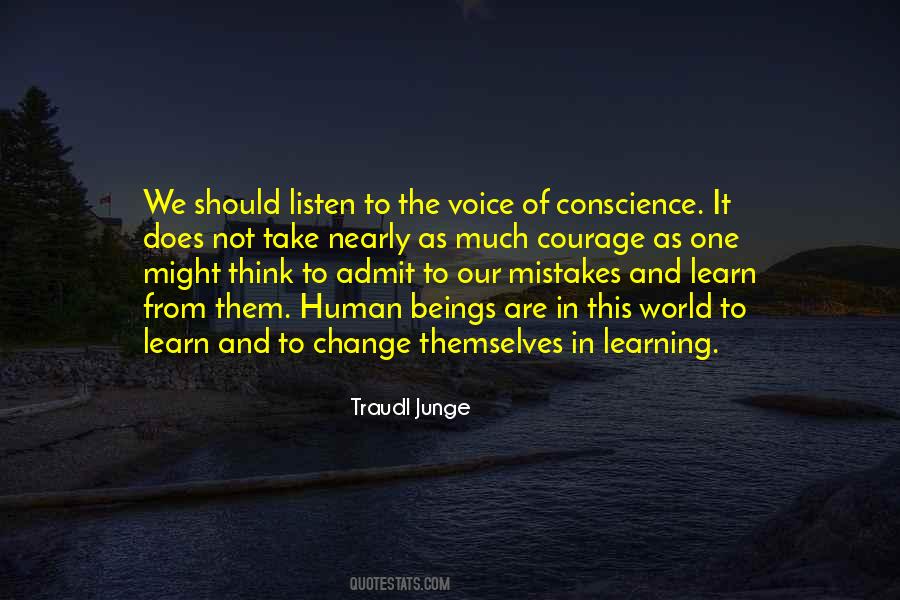 Learn From Our Mistakes Quotes #1223412