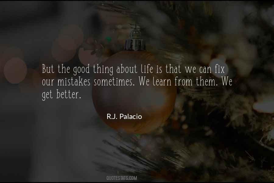 Learn From Our Mistakes Quotes #1636301