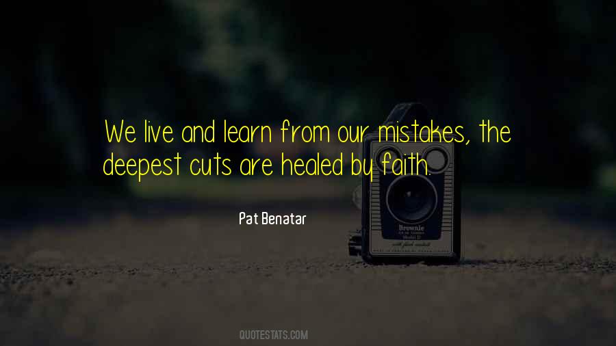 Learn From Our Mistakes Quotes #1835008