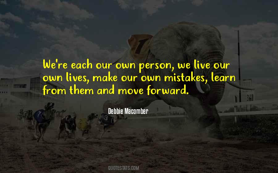 Learn From Our Mistakes Quotes #632430