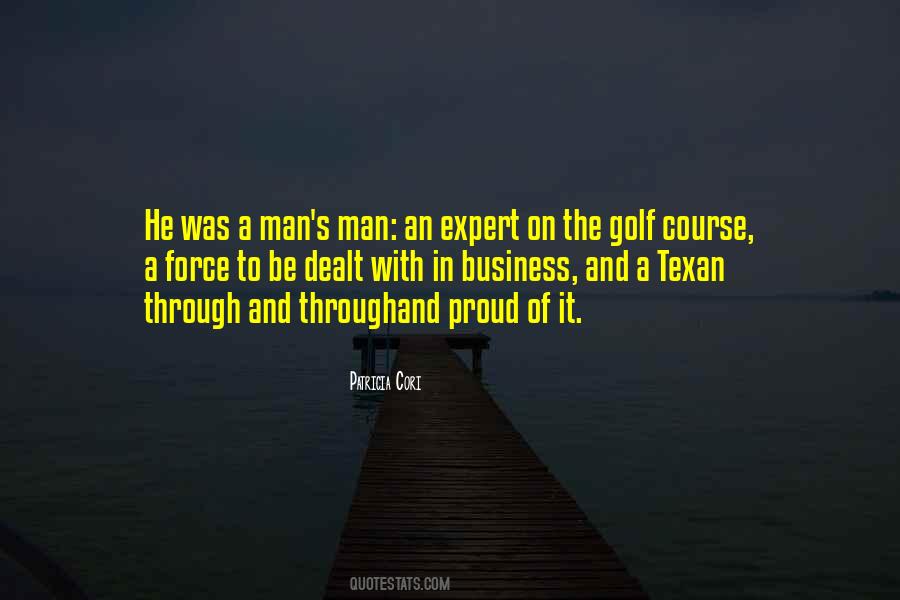 Quotes About Business On The Golf Course #80236