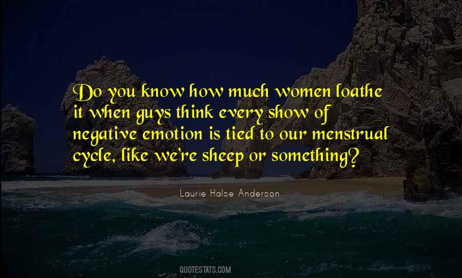 Quotes About Menstrual Cycle #499461