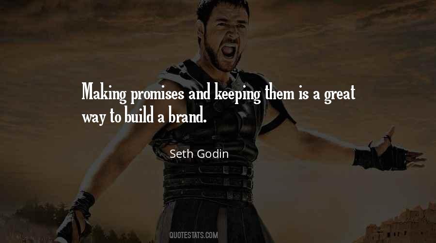 Keeping A Promise Quotes #1318224