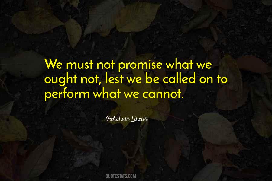 Keeping A Promise Quotes #779103