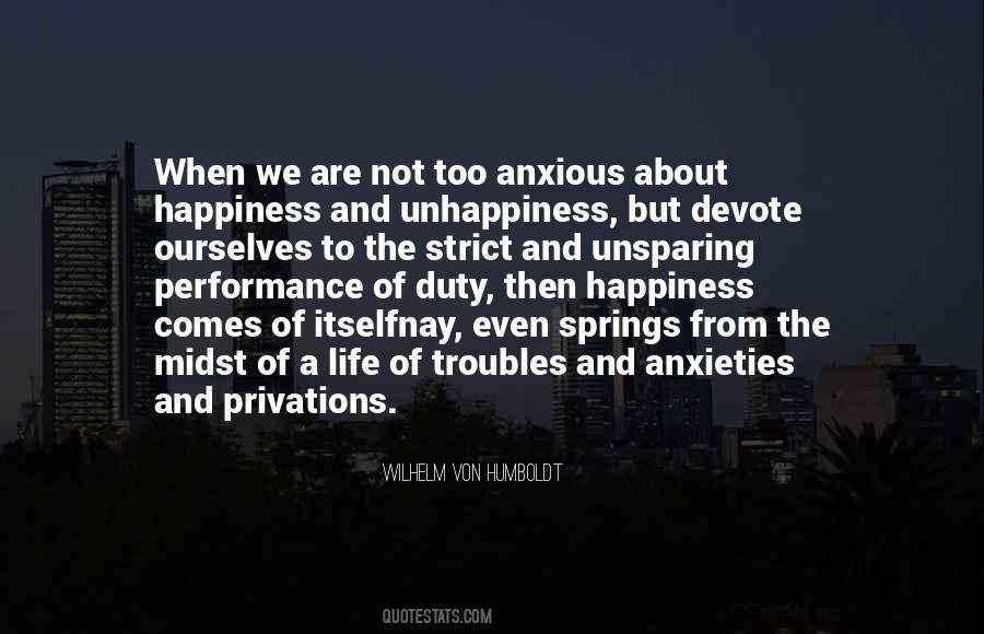 Quotes About Performance Anxiety #1346938