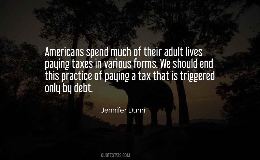 Not Paying Taxes Quotes #165235