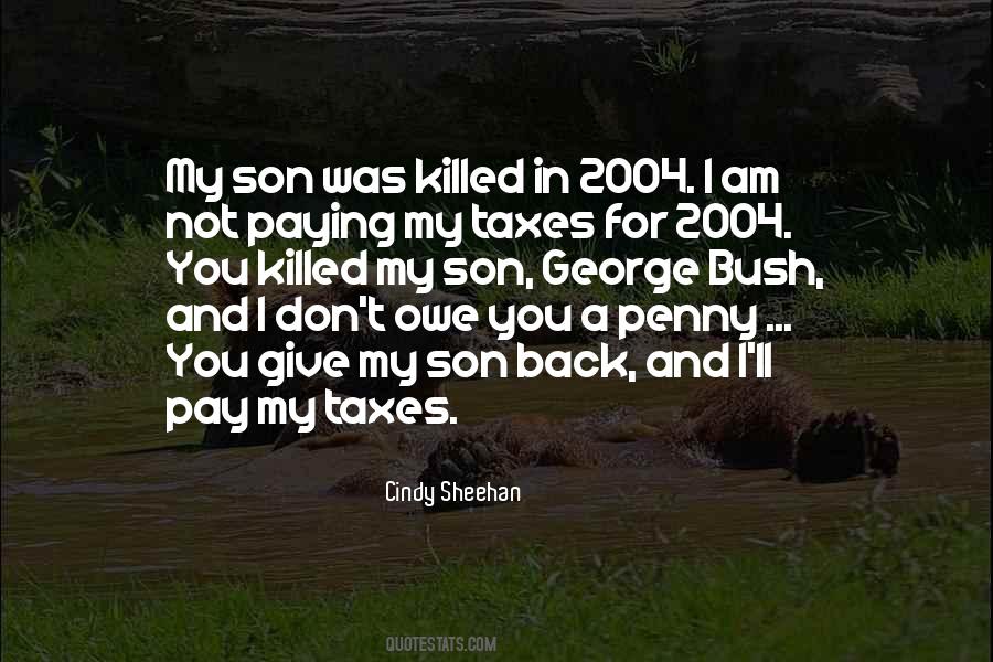 Not Paying Taxes Quotes #1664199