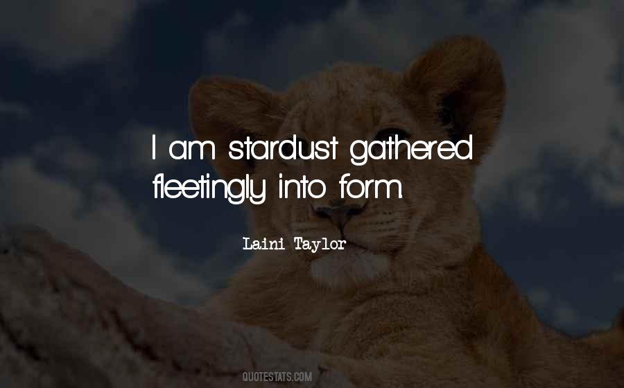 Quotes About Stardust #925452