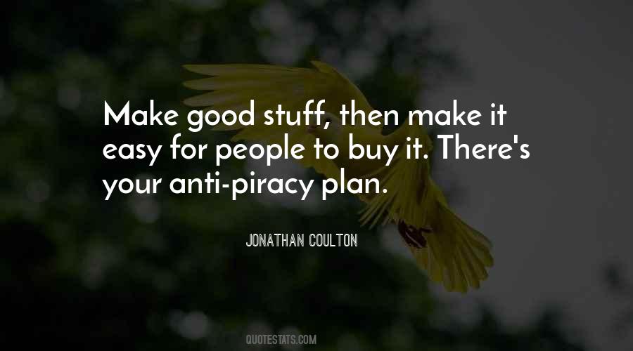 Quotes About Piracy #480889