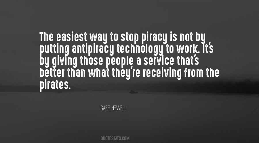 Quotes About Piracy #623329