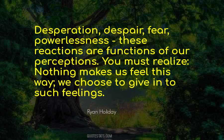 Quotes About Despair #1782947