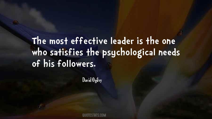 Quotes About Effective Leader #113362