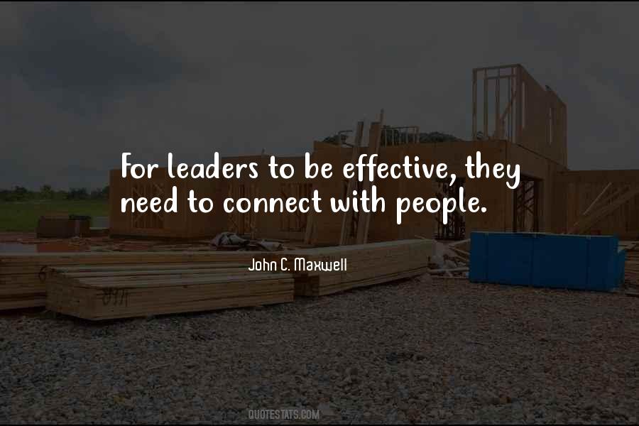 Quotes About Effective Leader #1141480