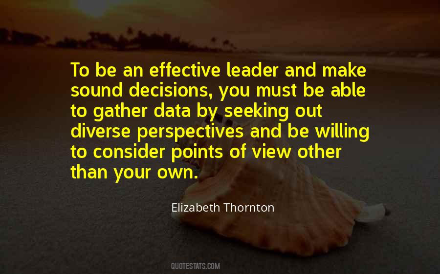 Quotes About Effective Leader #1425729