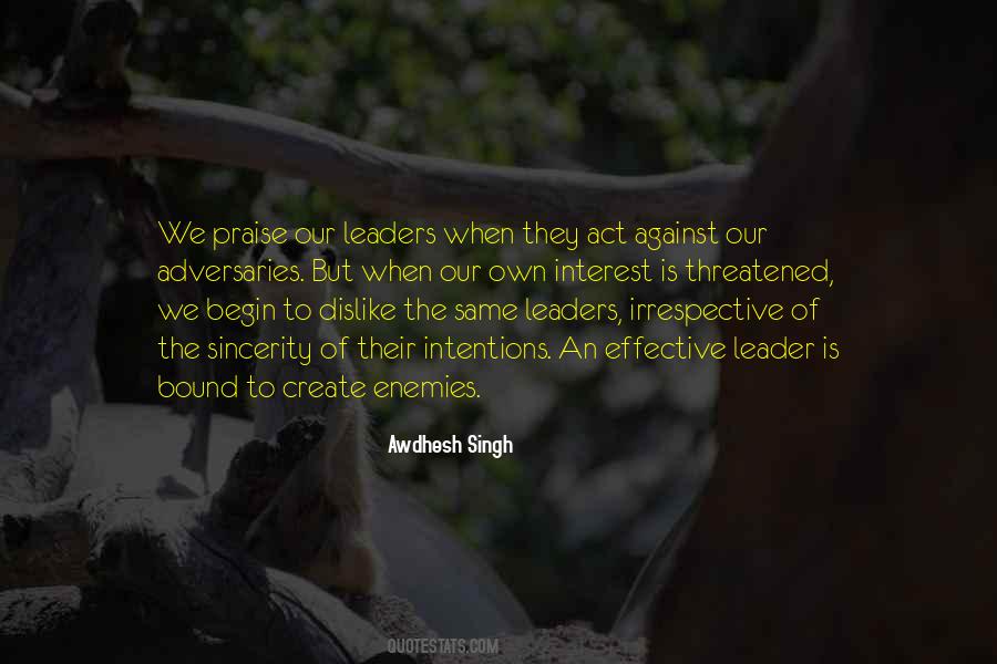 Quotes About Effective Leader #1596629