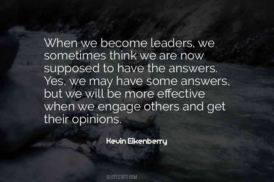 Quotes About Effective Leader #1843700
