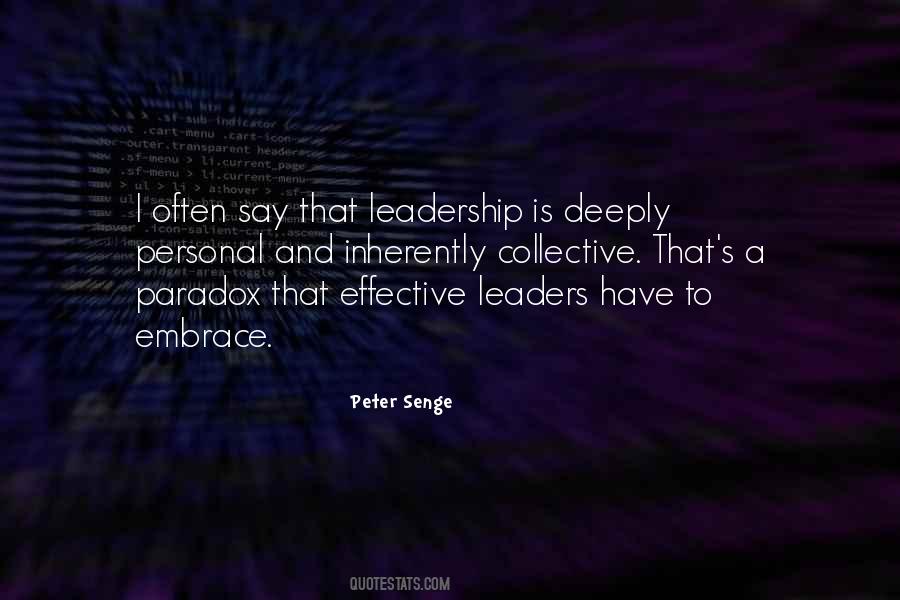 Quotes About Effective Leader #1875168