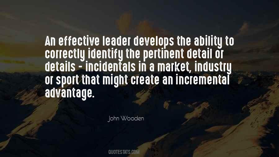 Quotes About Effective Leader #283242