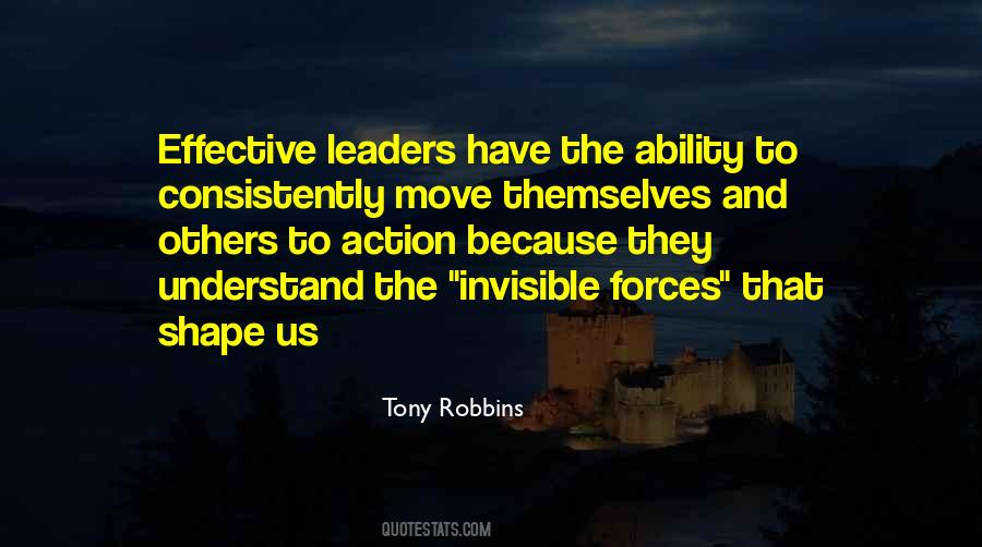 Quotes About Effective Leader #34681