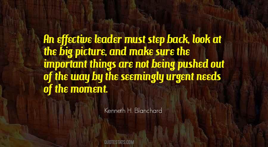 Quotes About Effective Leader #573385