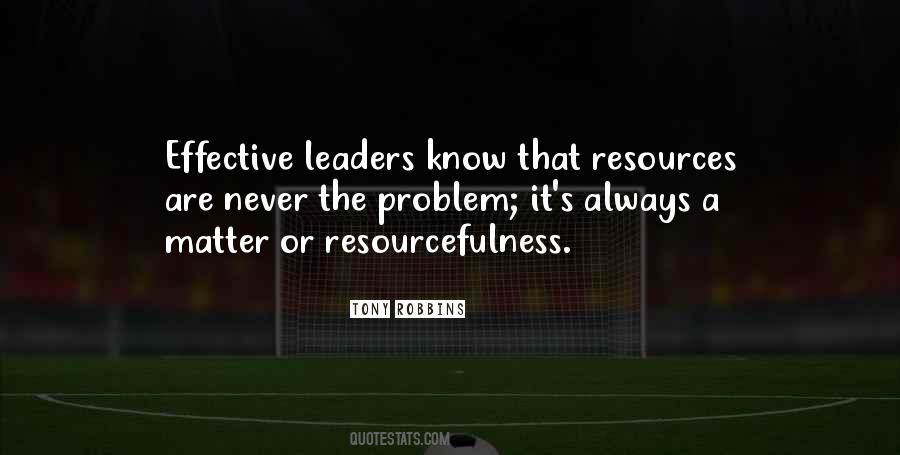 Quotes About Effective Leader #887584