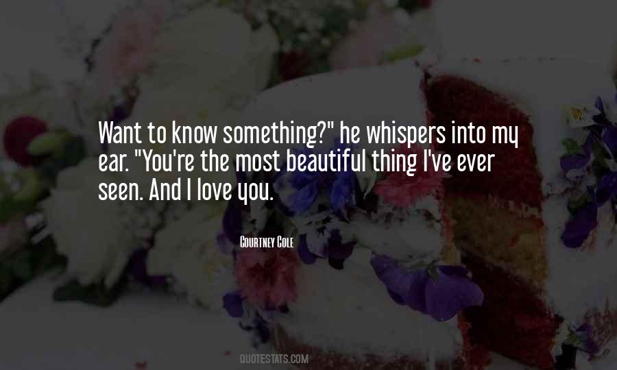 Quotes About Whispers #1052180