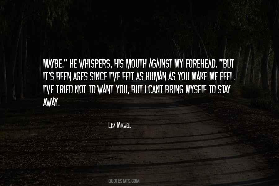 Quotes About Whispers #1413484