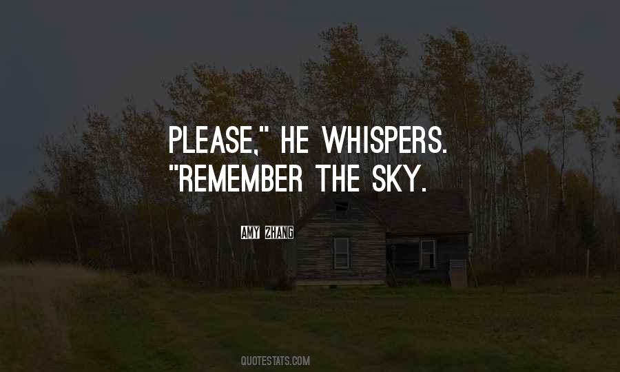 Quotes About Whispers #1427728