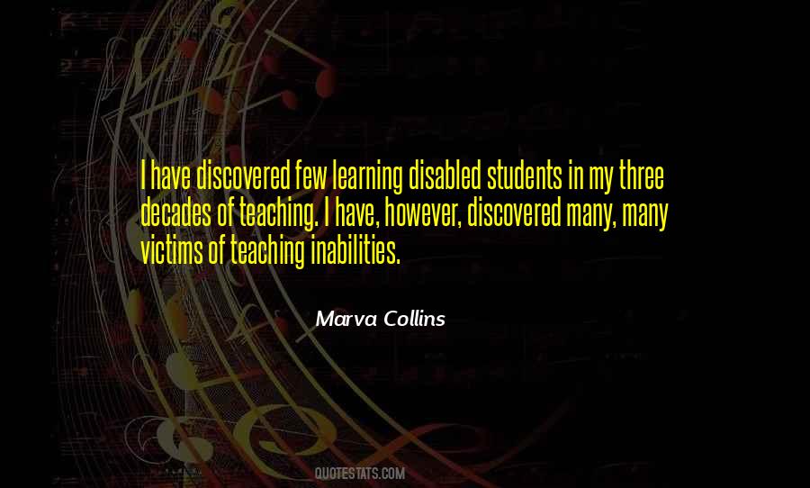 Quotes About Disabled Students #1263797