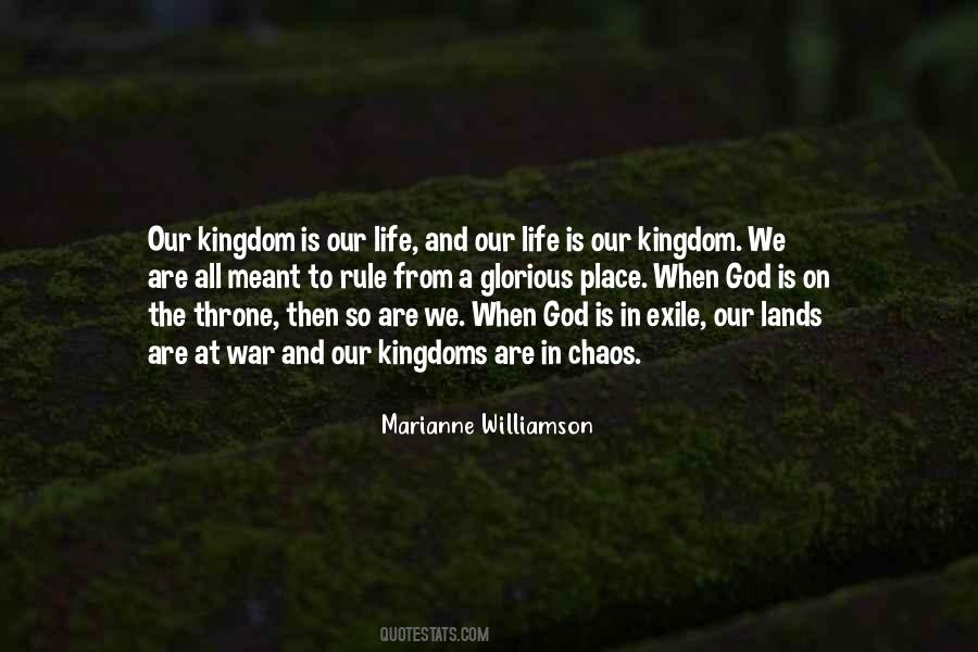 Kingdom Is Quotes #410431