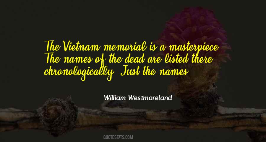 Quotes About Vietnam Memorial #1668573