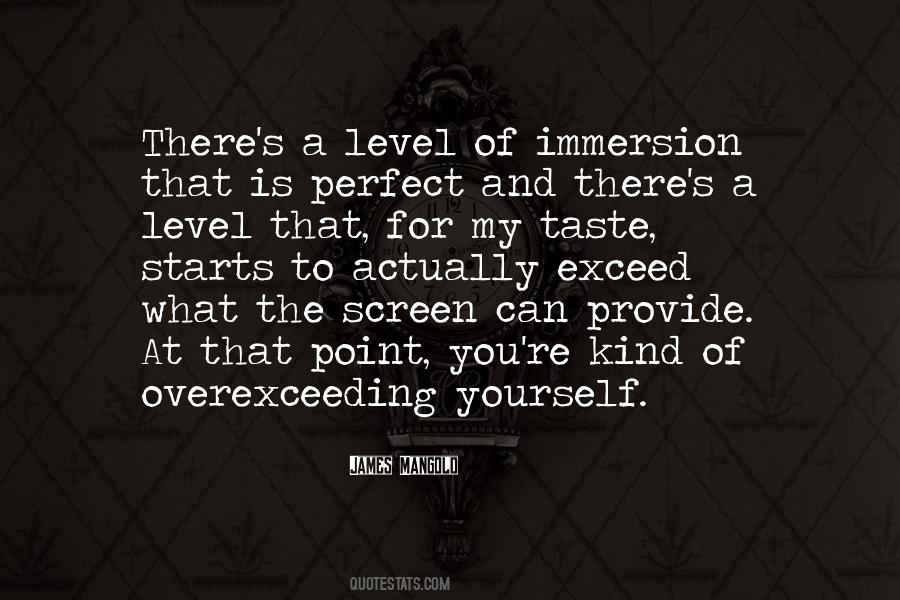 Quotes About Immersion #441830