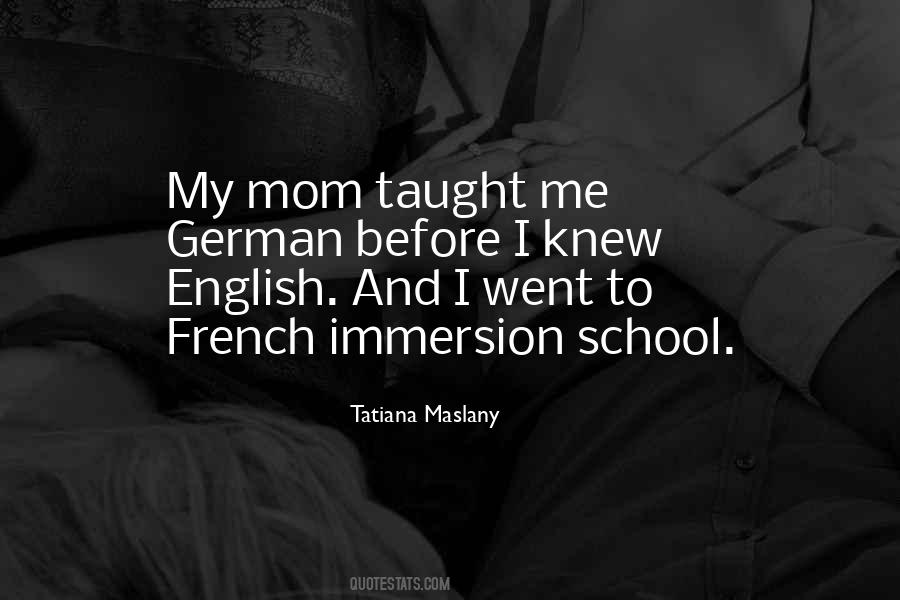Quotes About Immersion #467920