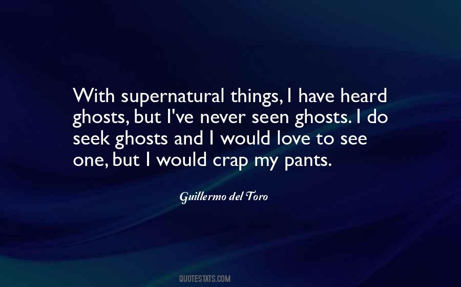Supernatural Things Quotes #1059589
