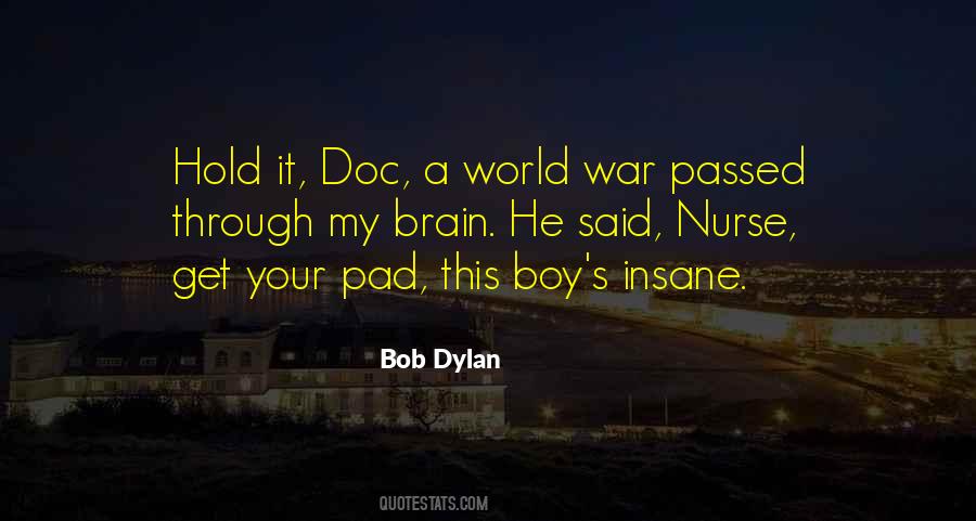 Insane World Quotes #1470808