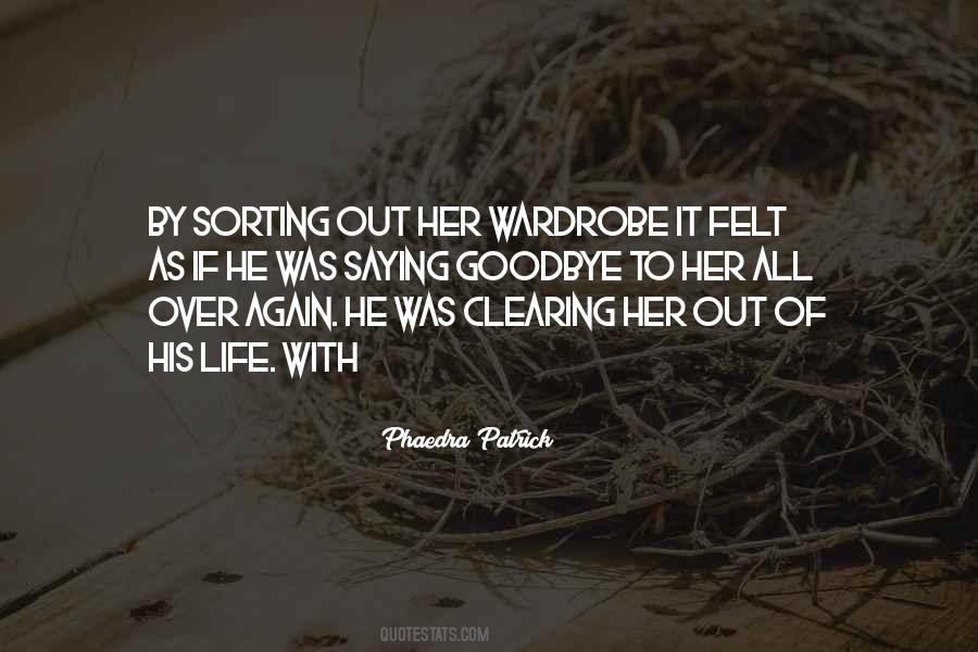 Wardrobe With Quotes #1501975