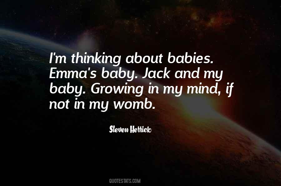 Quotes About A Baby In The Womb #1151004
